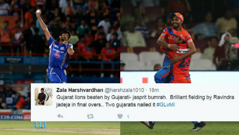 Jasprit Bumrah bowled a brilliant super over against Gujarat Lions &copy; BCCI