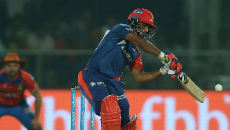 Rishabh Pant was in a punishing mood against Gujarat Lions on Thursday &copy; BCCI