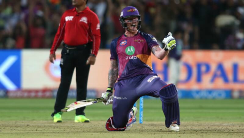 Struggling at 10 for 3 wickets, it was Ben Stokes, who tuned out to be Rising Pune Supergiant's (RPS's) 'Guardian Angel' &Acirc;&copy; BCCI