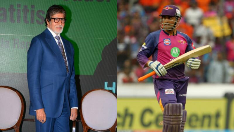 Amitabh Bacchan (left) shared an incident when MS Dhoni visited him on the "Baghban" set &Acirc;&copy; IANS & BCCI