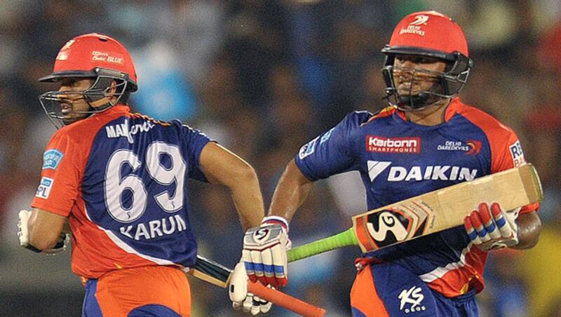 Nair (39) and Pant (34) played crucial role in DD's win © AFP