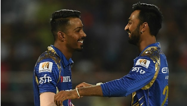 The Pandya brothers © AFP