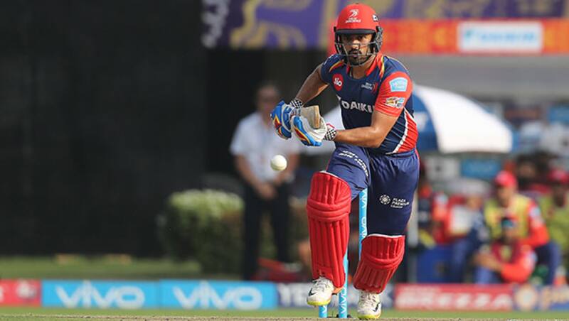 Delhi Daredevils's (DD's) stand-in skipper Karun Nair seemed to be happy with the win &copy; BCCI