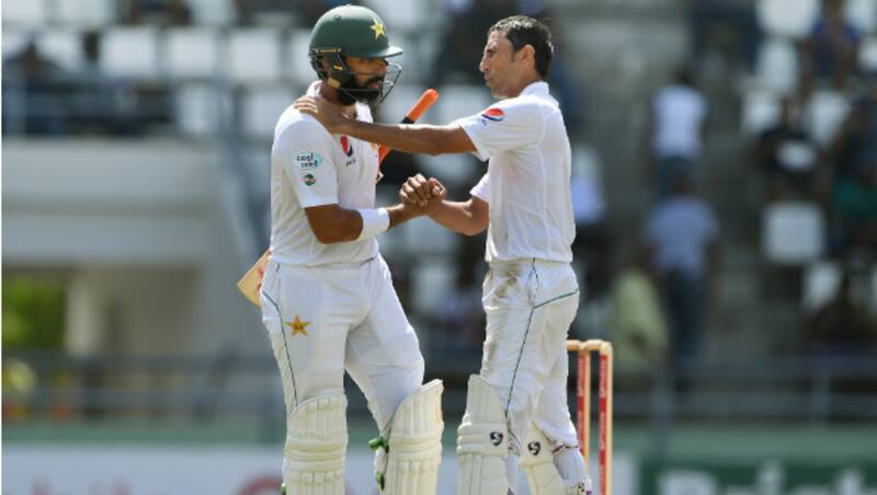 A series win fort the very first time in 7 tours - Perfect farewell for Younis Khan and Misbah-ul-Haq &copy; AFP