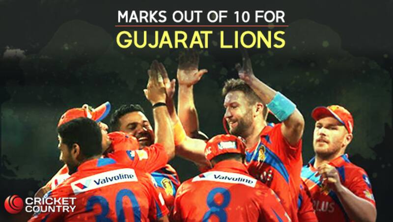Gujarat Lions ended up at No. 7 in the points table of IPL 10 &Acirc;&copy; BCCI