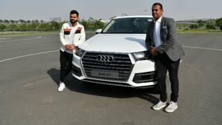 Virat Kohli launches Audi Q7 45 TDI at Greater Noida