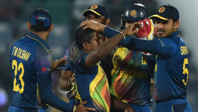 The 15-man Sri Lanka squad led by Angelo Mathews completed a week-long training session &Acirc;&copy; AFP (File Photo)
