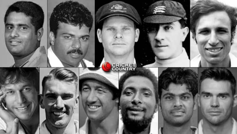Mohammad Shahzad, Ijaz Ahmed, Steven Smith, &acirc;Young Jack&acirc; Hearne, Asif Iqbal, Imran Khan, John R Reid, Bob Taylor, Andy Roberts, RP Singh Jr, James Anderson &Acirc;&copy; Getty Images