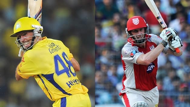 The Hussey brothers © AFP