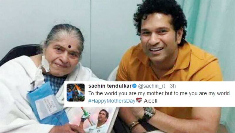 Tendulkar & many other cricketers wished their mothers on the occasion of Mother's Day. CC archive