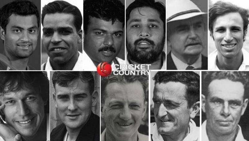 Top, from left: Tamim Iqbal, Imtiaz Ahmed, Ijaz Ahmed, Inzamam-ul-Haq, Lee Irvine, Asif Iqbal Bottom, from left: Imran Khan, Ray Illingworth, David Ironside, Jack Iverson, Bert Ironmonger &Acirc;&copy; Getty Images