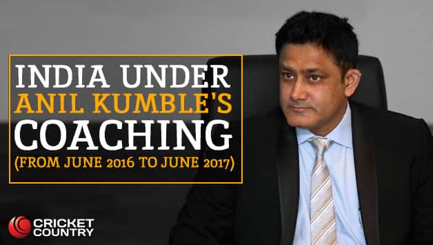 Anil Kumble coached Team India for a year and his tenure expired after ICC Champions Trophy 2017 © Getty Images