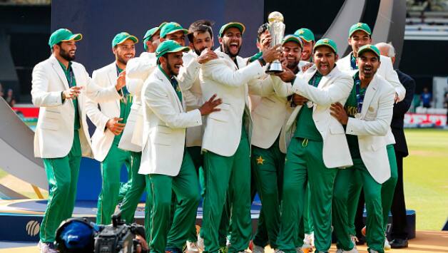 This was Pakistan's 1st 50-over ICC tournament win since 1992 © AFP