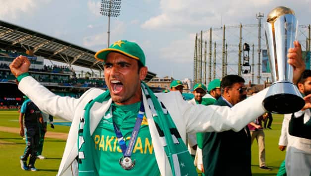 Fakhar Zaman played a match-winning knock for Pakistan in the final Champions Trophy 2017 © AFp