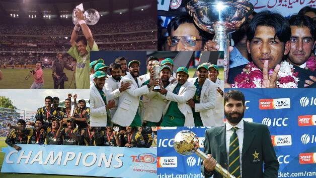 Pakistan are now the 7th team to win the ICC Champions Trophy © Getty Images and AFP