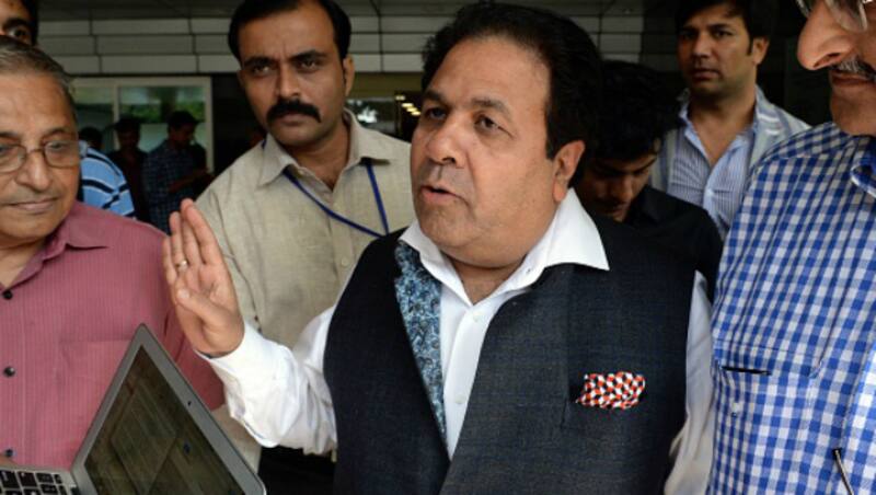 Rajeev Shukla &copy; AFP