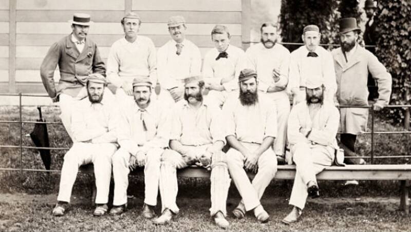 Gloucestershire county cricket team, Clifton College in Bristol, July 1876 &Acirc;&copy; Getty Images Back, from left: Charles Filgate, Robert Bush, Walter Gilbert, James Cranston, GF Grace, Edmund Taylor Front, from left: William Moberly, Frank Townsend, James Bush, WG Grace, EM Grace