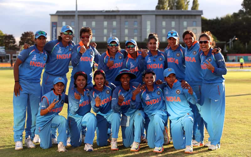 India Women groupie post victory against Australia &Acirc;&copy; Getty Images