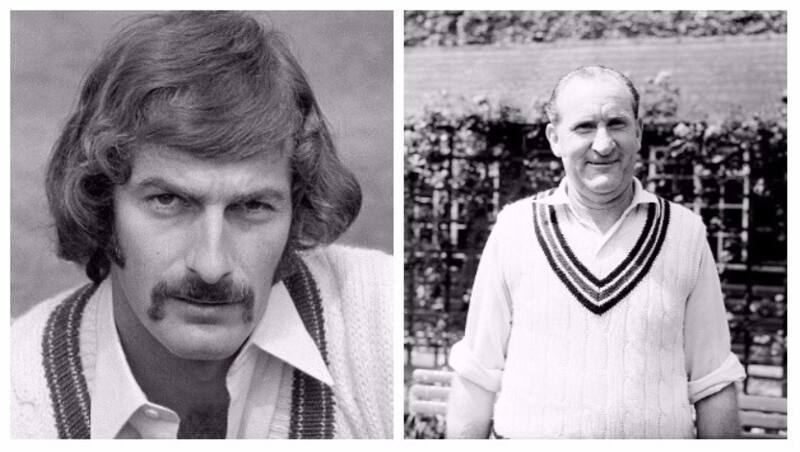 Dennis Lillee (left) and Bill Alley © Getty Images