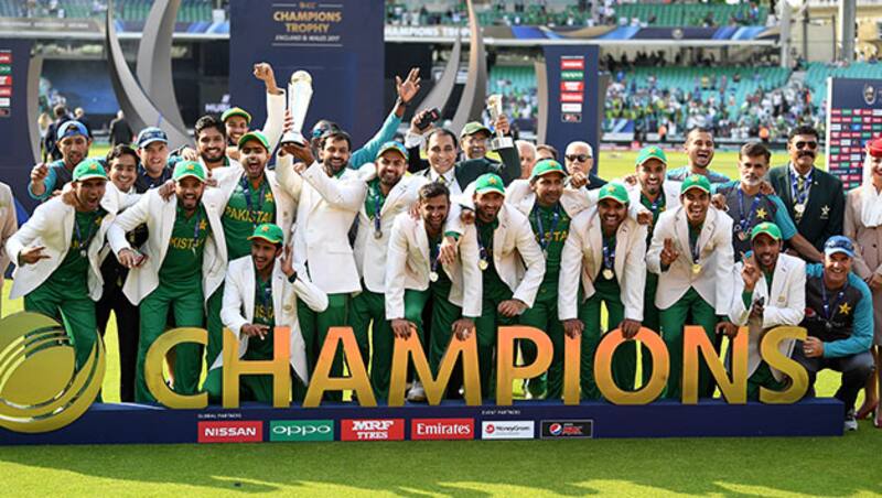 Each of the 15 Pakistani players of the national team will be rewarded Rs. 10 million while each of the 13 members of the team management will be given Rs. 5 million in addition to their monthly salaries &Acirc;&copy; Getty Images