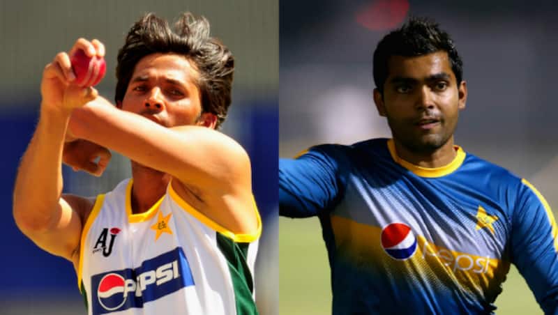 Mohammad Sami (left) and Umar Akmal &copy; Getty Images (File Photo)