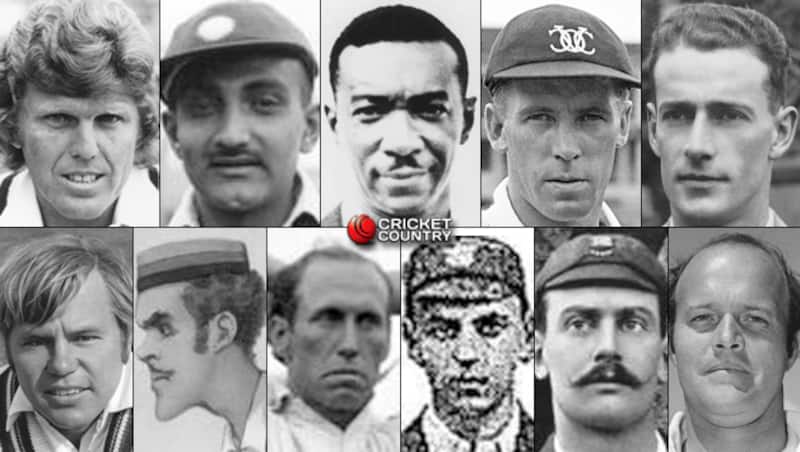 Top row, from left: Barry Richards, Vijay Merchant, George Headley, Martin Donnelly, Alan Melville (c) Bottom row, from left: Mike Procter, Hon. Alfred Lyttleton (wk), Bart King, &acirc;Ranji&acirc; Hordern, Charles Kortright, Vincent van der Bijl &Acirc;&copy; Getty Images and Wikimedia Commons