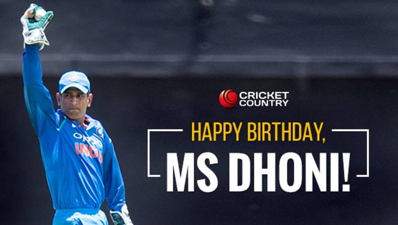 MS Dhoni turns 36 today and the wishes are flourishing for the former captain &Acirc;&copy; Getty Images