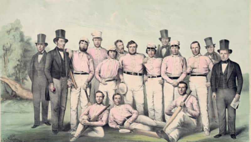 Boston cricket team, 1850 &Acirc;&copy; Getty Images