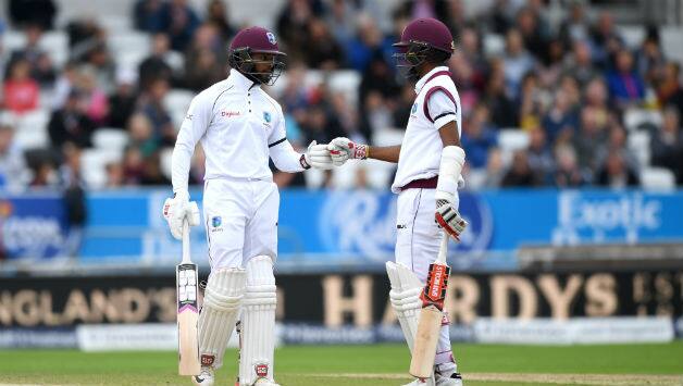 Kraigg Brathwaite (R) and Shai Hope © Getty Images