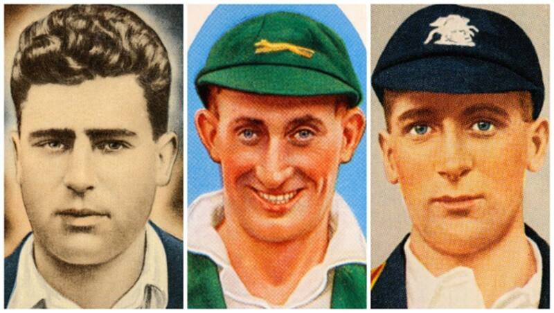 Bill Voce, Haydon Smith, Harold Larwood &Acirc;&copy; Getty Images