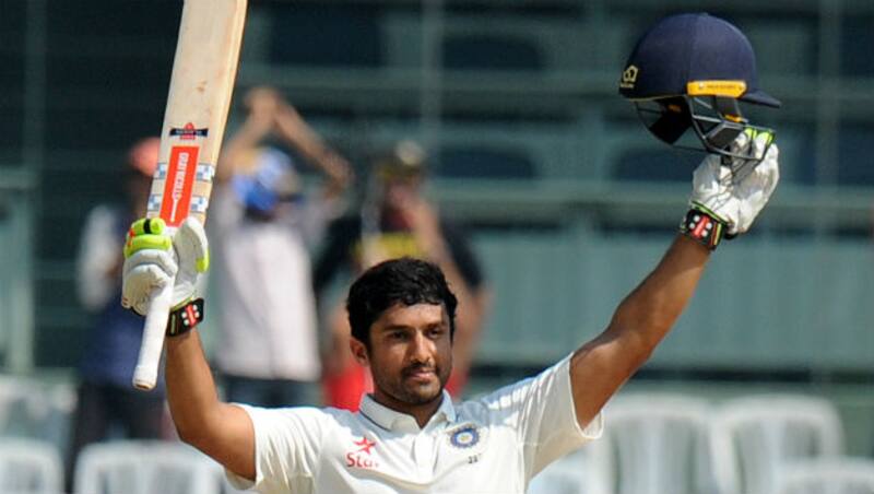 Karun Nair is leading India A &Acirc;&copy; AFP