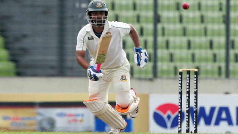 Tamim Iqbal scored another half-century &copy; AFP
