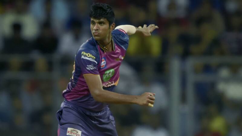 Washington Sundar &Acirc;&copy; AFP