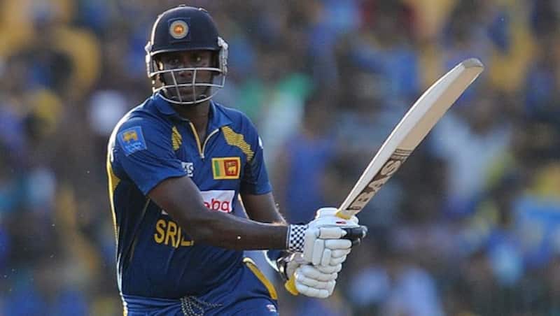 Angelo Mathews &copy; AFP