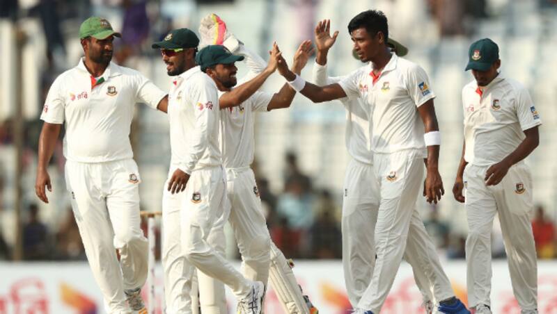 Bangladesh won their first Test against Australia &Acirc;&copy; Getty Images