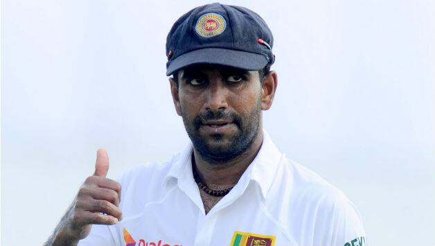 Dhammika Prasad returns to national side after October 2015 © AFP