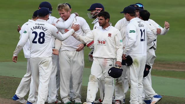 A seven-wicket win for Somerset means Essex (above), with eight wins under their belt, cannot be caught, even with two games to go © Getty Images