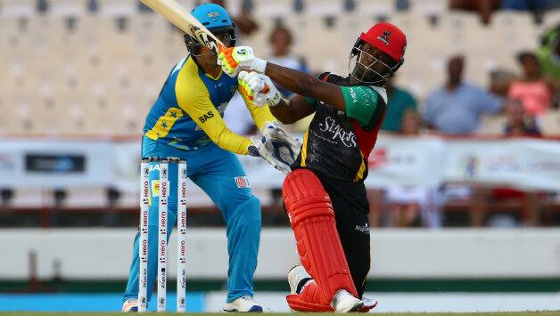 Evin Lewis scored 97* © Getty Images