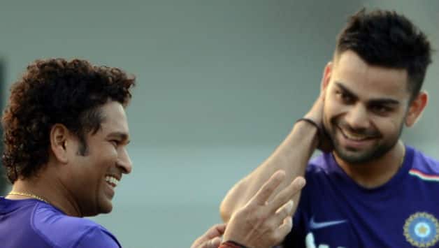 Sachin Tendulkar (l) and Virat Kohli (r) © Getty Images