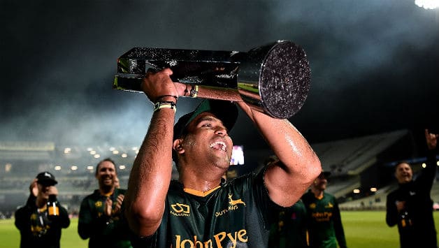 Samit Patel was awarded MoM for Nottinghamshire in NatWest T20 blast final © Getty Images