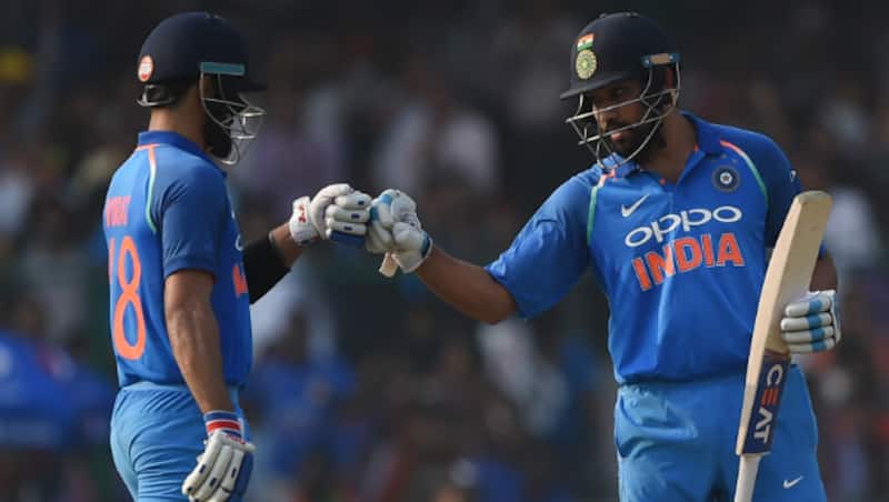 Virat Kohli and Rohit Sharma &Acirc;&copy; AFP