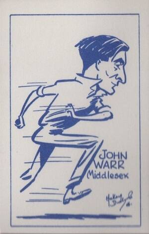 John Warr. Photo courtesy: eBay