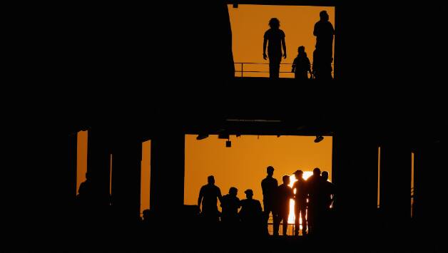 Just a break from the game. Here was a breathtaking capture (Image courtesy: Getty)