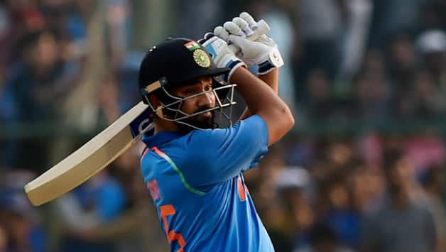 Rohit now has 150 sixes in ODIs. He took second-least number of innings (165); Shahid Afridi (160) tops the list, while MS Dhoni had taken 192 innings. © AFP