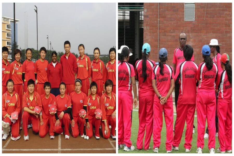Where it all began from scratch for China, Bangladesh were blessed with skills... Photo Courtesy: Mamatha Maben's Facebook Page