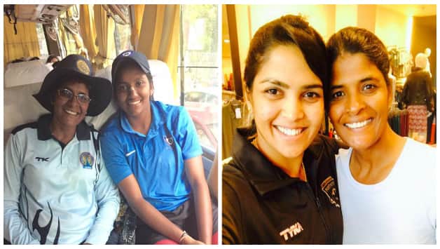 Mamatha enjoys her free time with her Karnataka girls...Photo Courtesy: Mamatha Maben Facebook Page