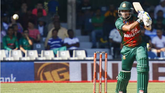 Shakib Al Hasan was Bangladesh's lone warrior with the bat. He was the only Bangladesh batsman to have crossed the fifty-run mark © Getty Images