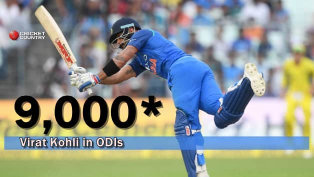 Virat Kohli becomes quickest to 9,000 ODI runs during India vs New ...