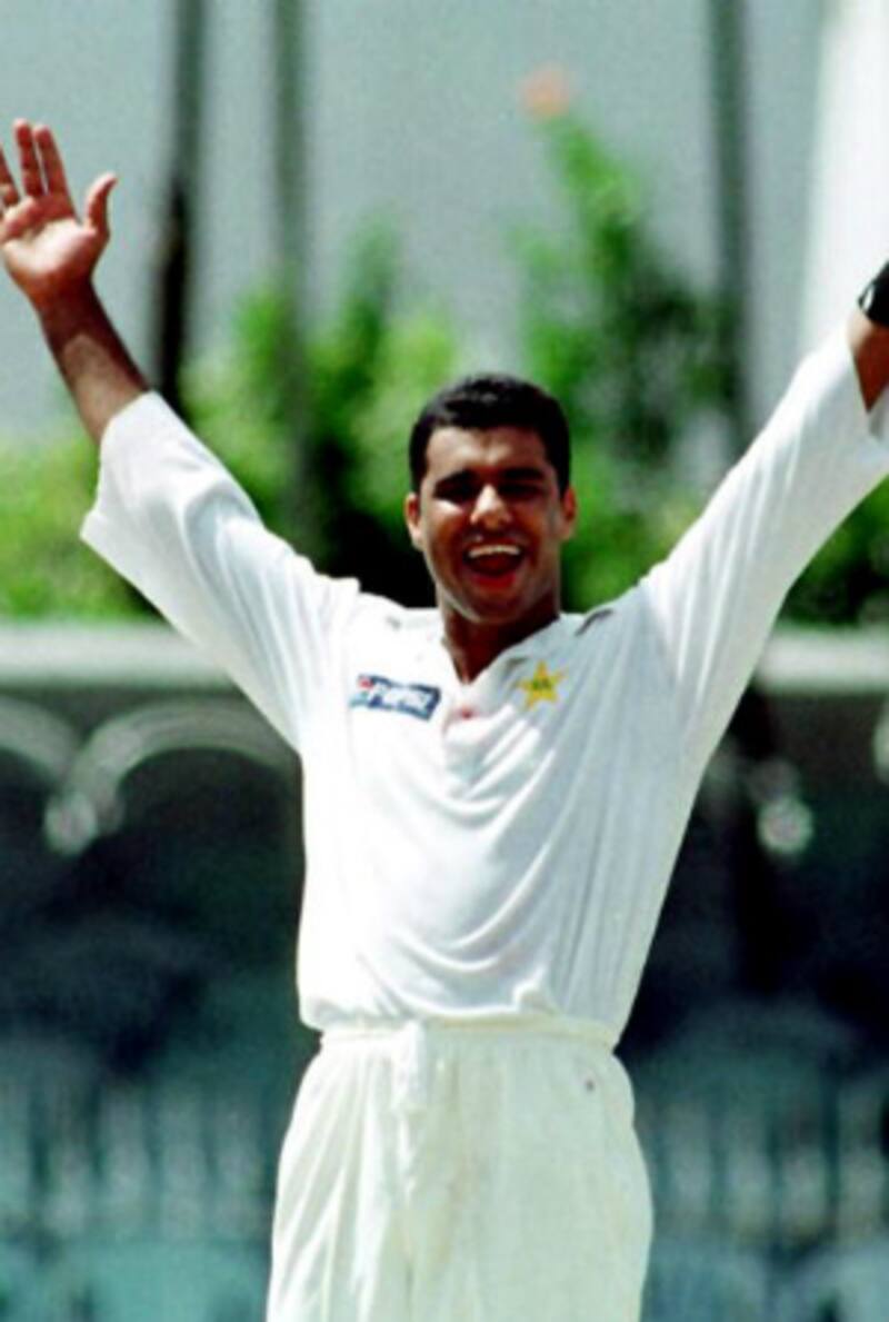 Waqar Younis during his playing days (Image courtesy: AFP)