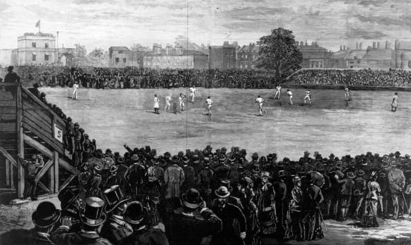 The iconic 1882 Test at The Oval © Getty Images